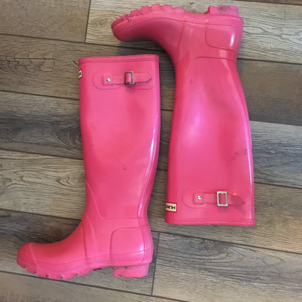 Hunter rain boots